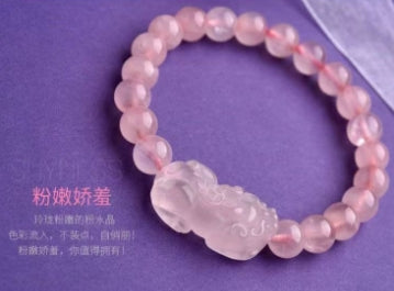 pink-crystal-bracelet-Feng-shui